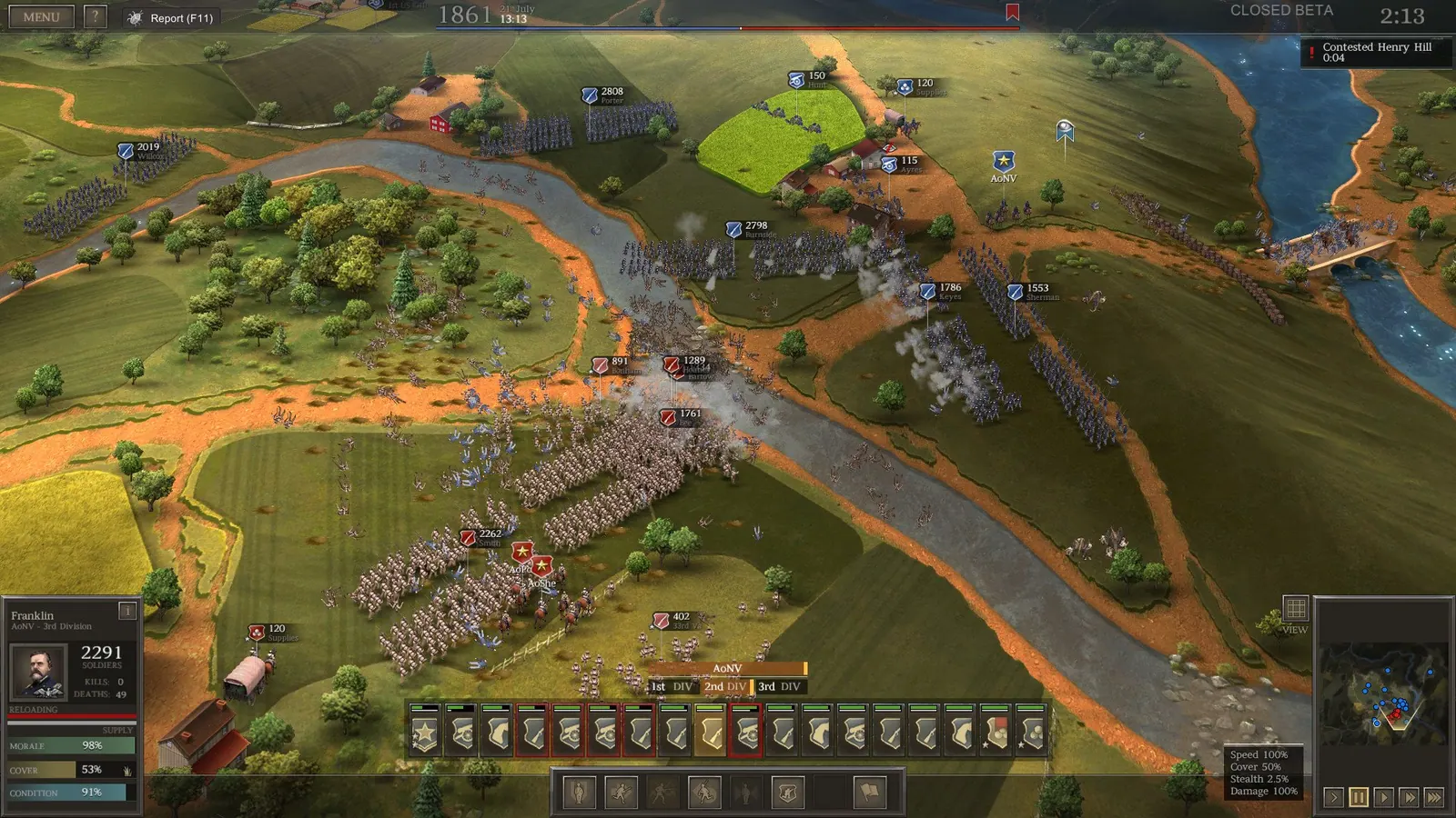 Скриншот 2 игры Ultimate General: Civil War