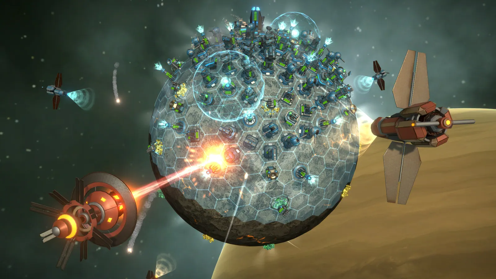 Скриншот 7 игры Artillery Globe