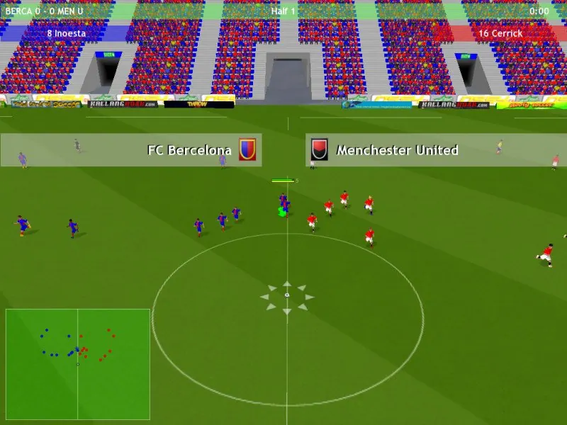 Скриншот 2 игры New Star Soccer 2010