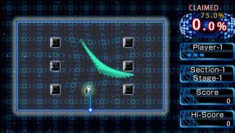 Скриншот 3 игры QIX++