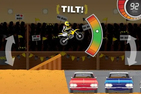 Скриншот 4 игры Biker Blast-Off!