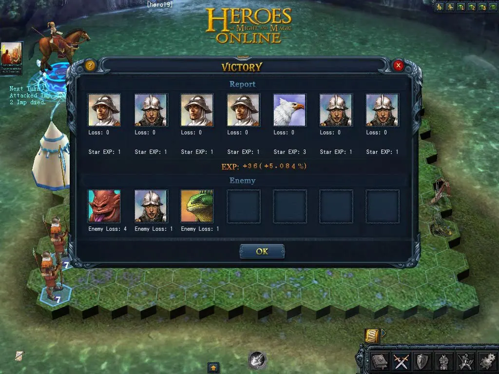 Скриншот 5 игры Heroes of Might and Magic Online
