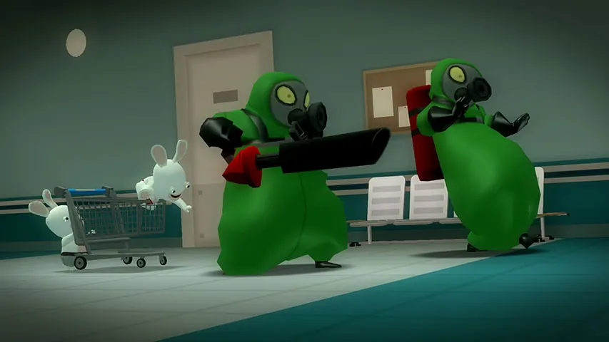 Скриншот 3 игры Rabbids Go Home