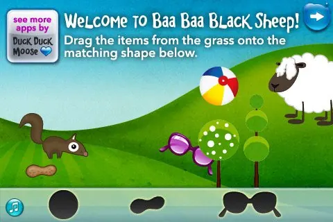 Скриншот 3 игры Baa Baa Black Sheep