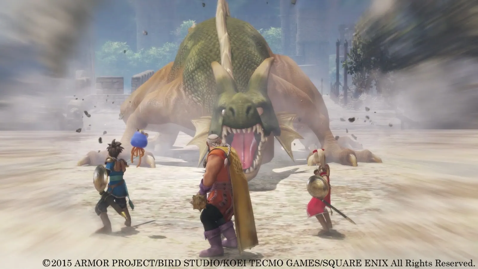 Скриншот 4 игры Dragon Quest Heroes