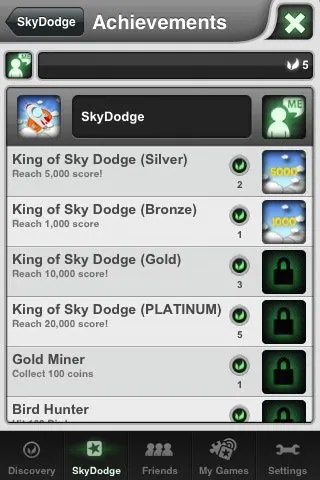 Скриншот 3 игры SkyDodge