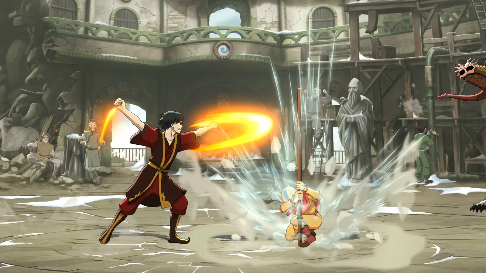 Скриншот 6 игры Avatar Legends: The Fighting Game