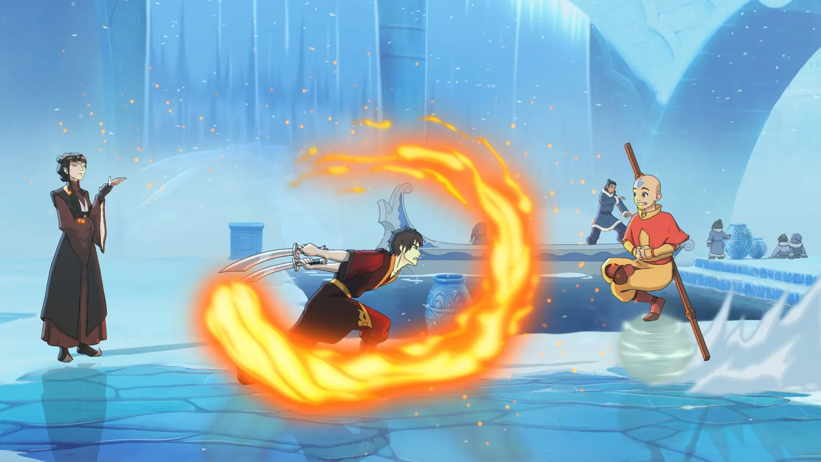 Скриншот 8 игры Avatar Legends: The Fighting Game