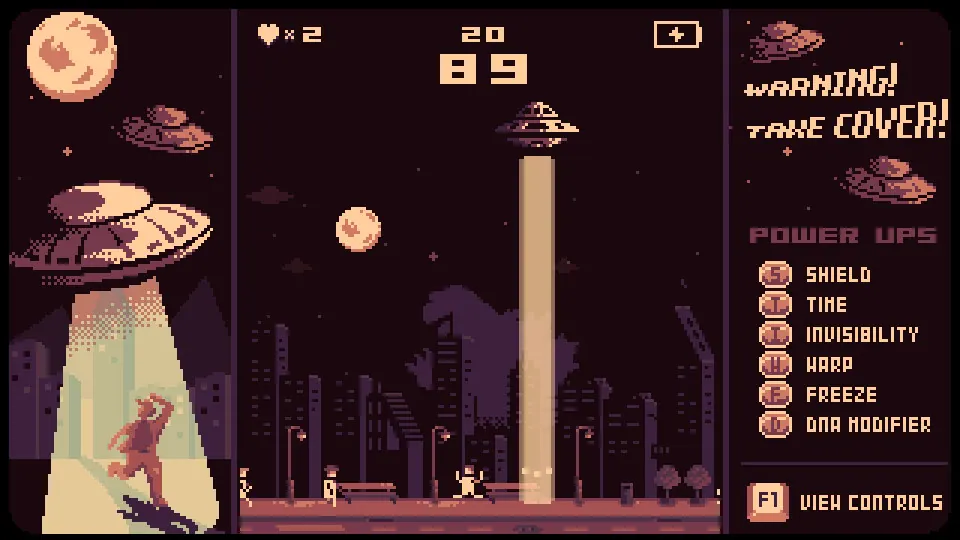 Скриншот 4 игры They Came From the Sky