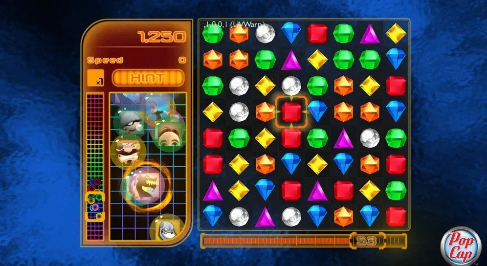 Скриншот 7 игры Bejeweled Blitz