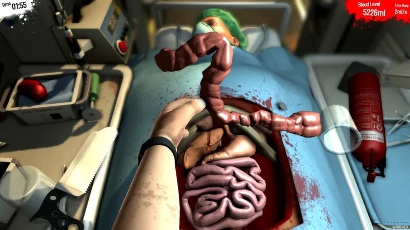 Скриншот 3 игры Surgeon Simulator
