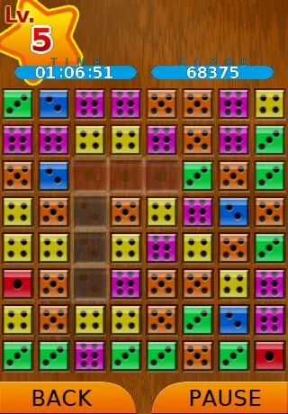Скриншот 3 игры CountDicePuzzle