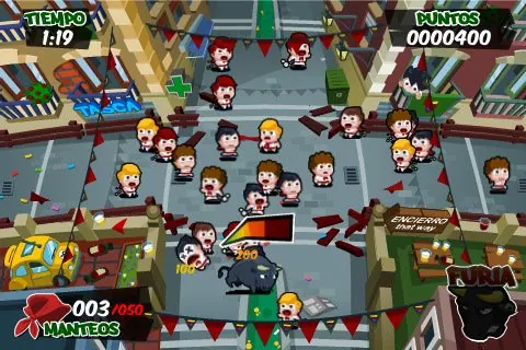 Скриншот 3 игры Crazy Bull