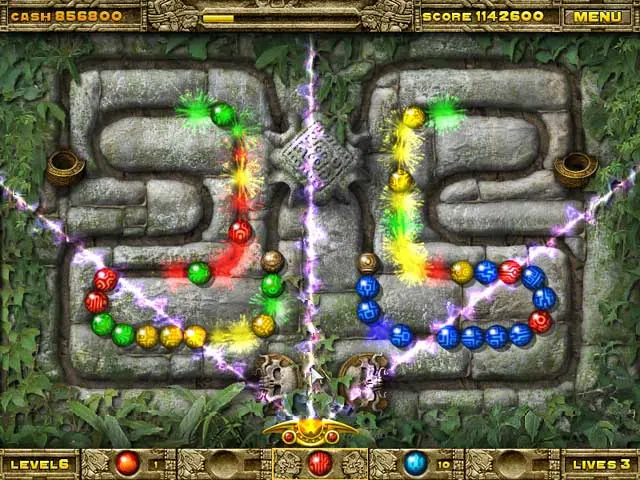Скриншот 5 игры Inca Ball