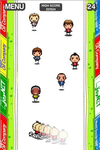 Скриншот 3 игры World Soccer Hero 1