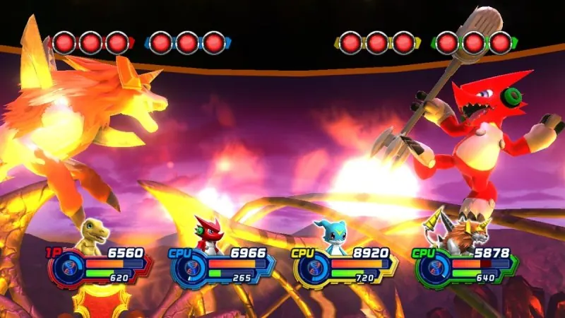 Скриншот 4 игры Digimon All-Star Rumble