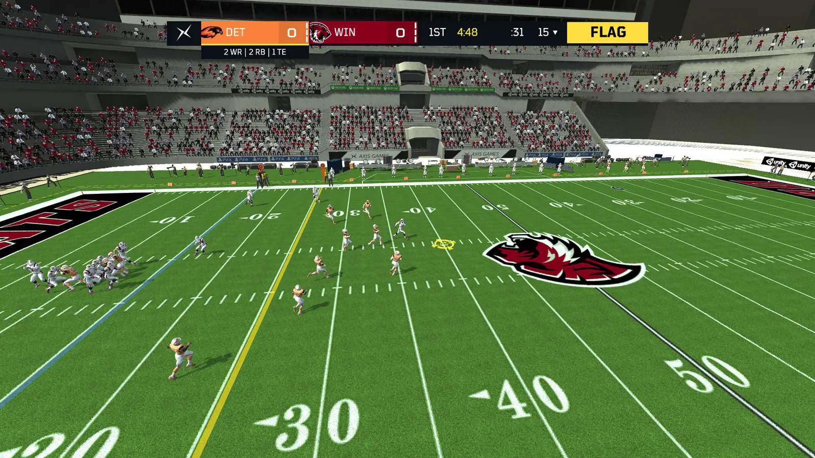 Скриншот 3 игры Axis Football 2018