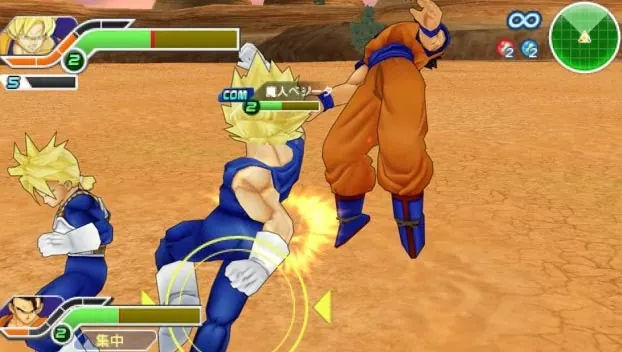 Скриншот 2 игры Dragon Ball Z: Tenkaichi Tag Team
