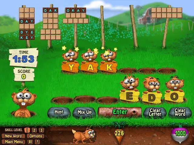 Скриншот 4 игры Word Whomp To Go