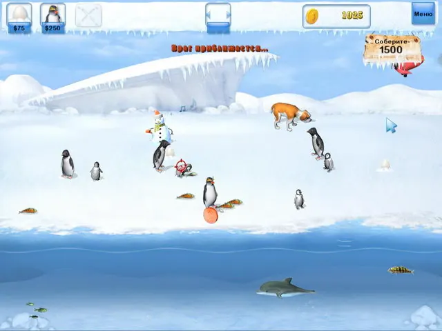 Скриншот 3 игры ПингвиноМания