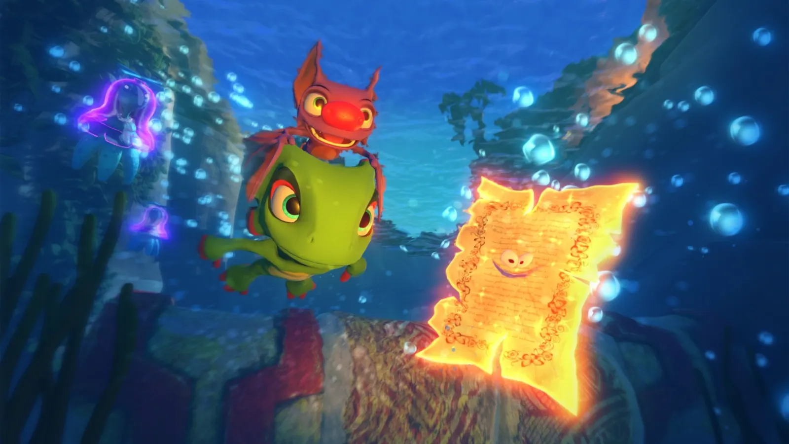 Скриншот 6 игры Yooka-Laylee