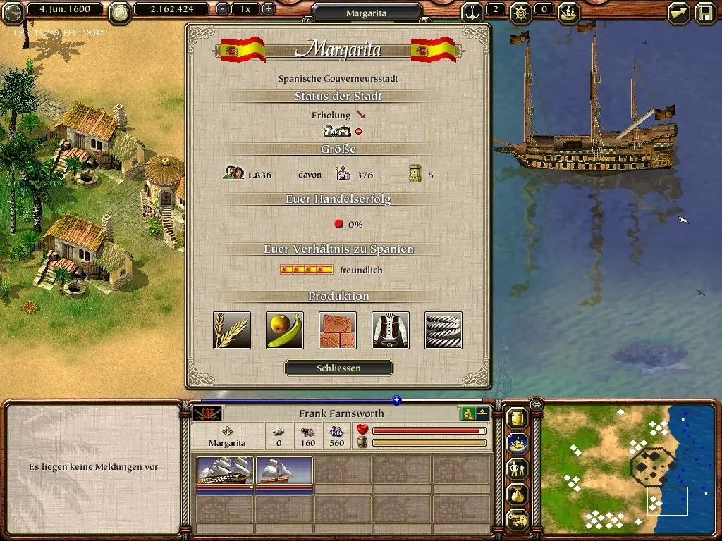 Скриншот 4 игры Port Royale 2