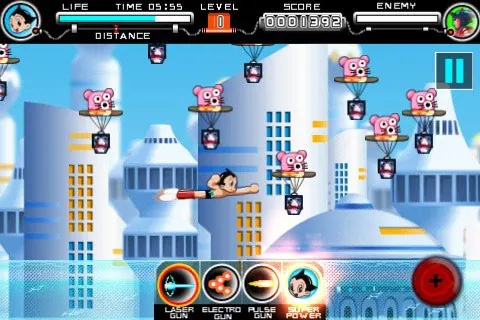 Скриншот 5 игры ASTROBOY: FLYING ACTION