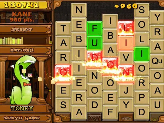 Скриншот 4 игры Bookworm Deluxe