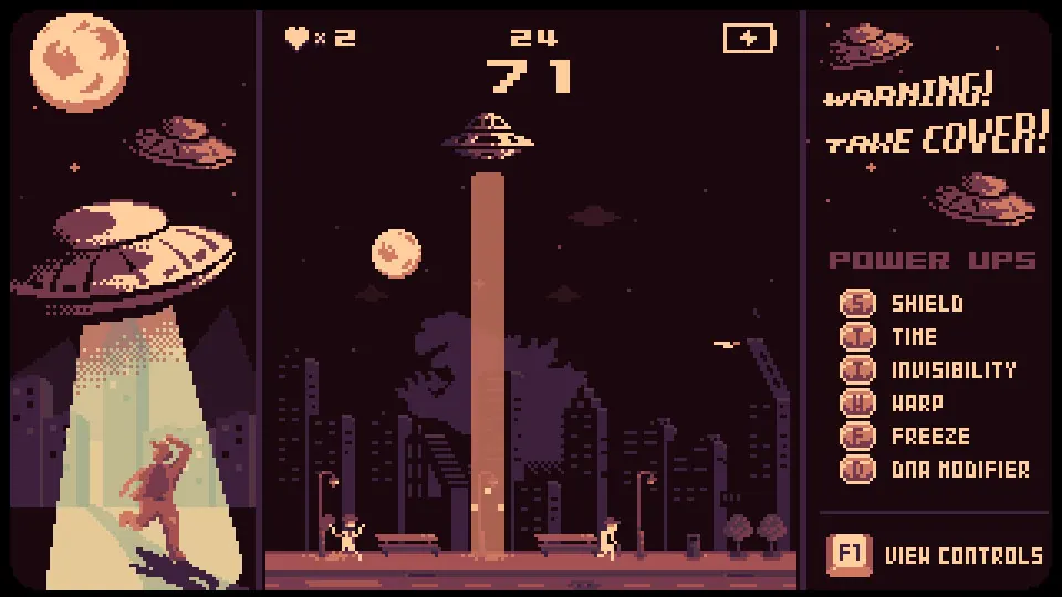 Скриншот 6 игры They Came From the Sky