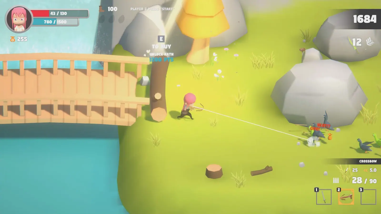 Скриншот 2 игры Pigeons Attack