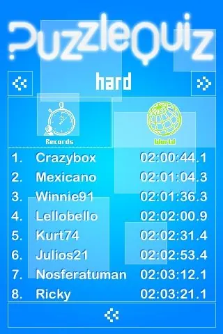 Скриншот 2 игры Puzzle Quiz