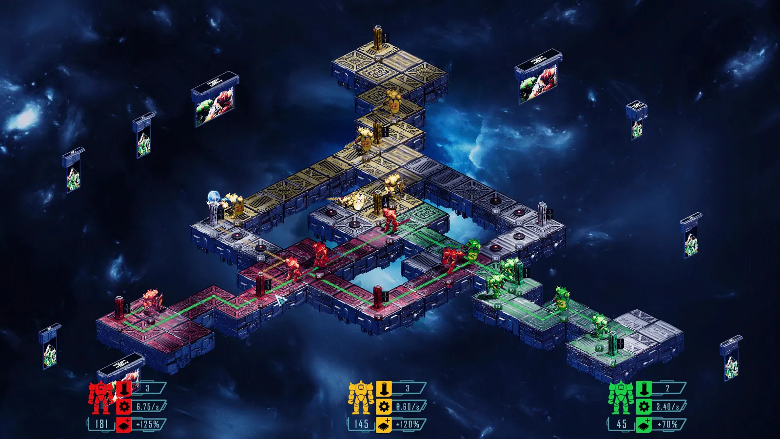 Скриншот 5 игры Space Grid Tournament