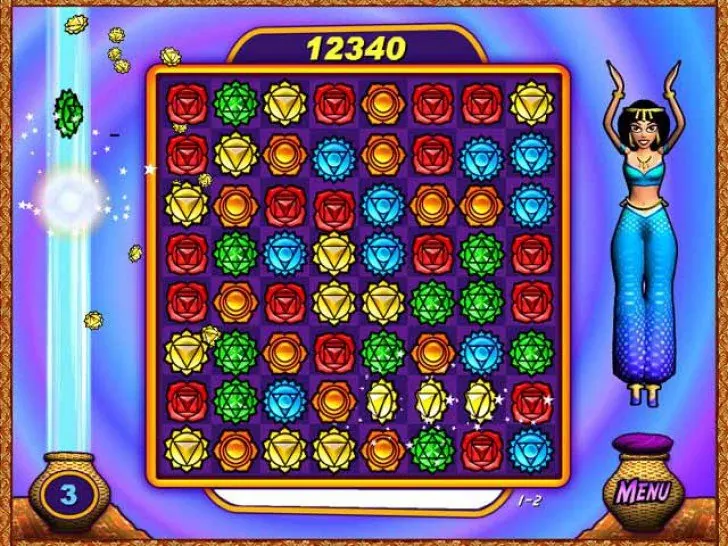 Скриншот 3 игры Temple of Jewels
