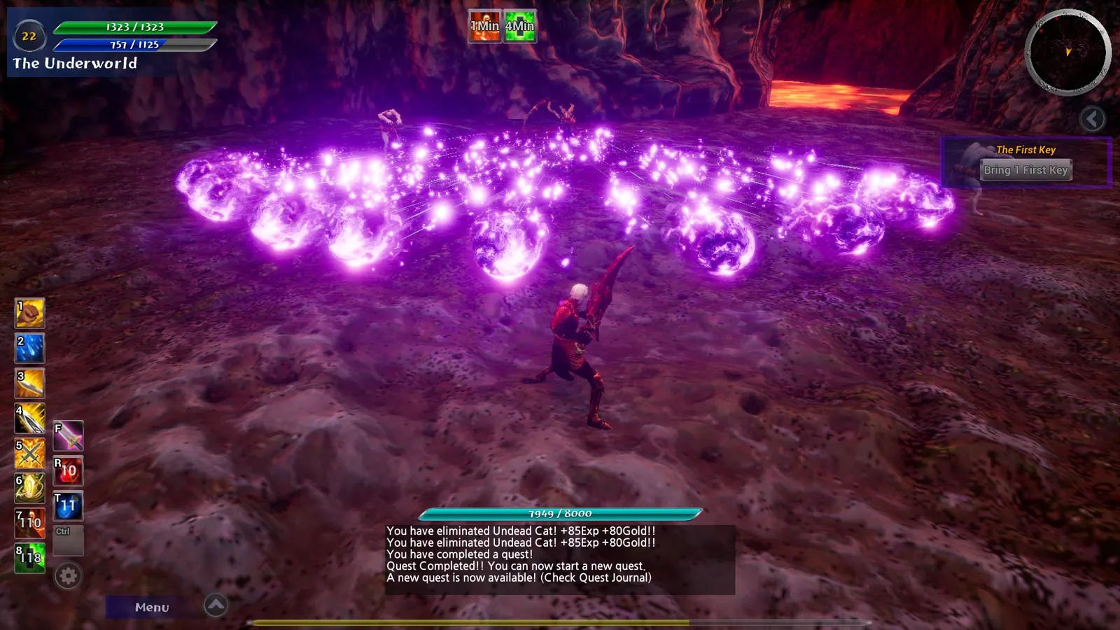 Скриншот 2 игры Aeioth RPG