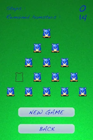 Скриншот 4 игры Hamster Pyramid