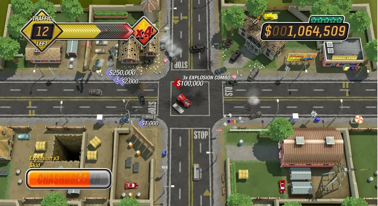 Скриншот 2 игры Burnout Crash!