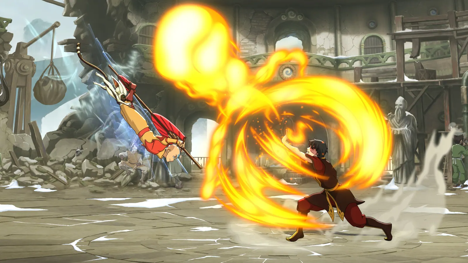 Скриншот 4 игры Avatar Legends: The Fighting Game