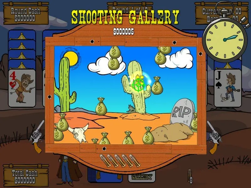 Скриншот 5 игры Gunslinger Solitaire