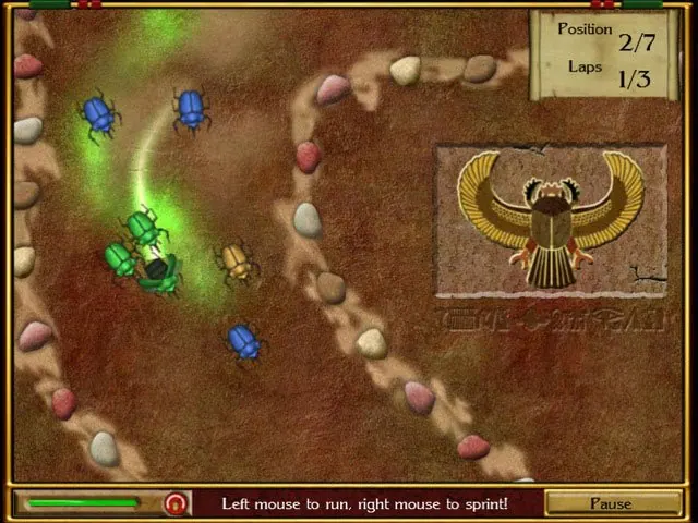 Скриншот 2 игры Jewels of Cleopatra