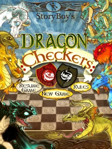 Скриншот 4 игры DragonCheckers
