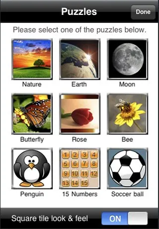 Скриншот 5 игры Sliding Photo Puzzle