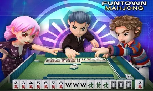 Скриншот 3 игры FunTown Mahjong