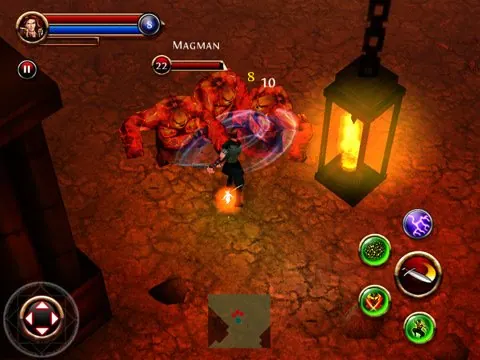 Скриншот 3 игры Dungeon Hunter