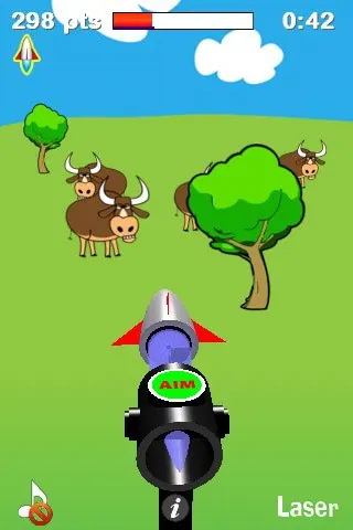 Скриншот 3 игры Slingshot Cowboy