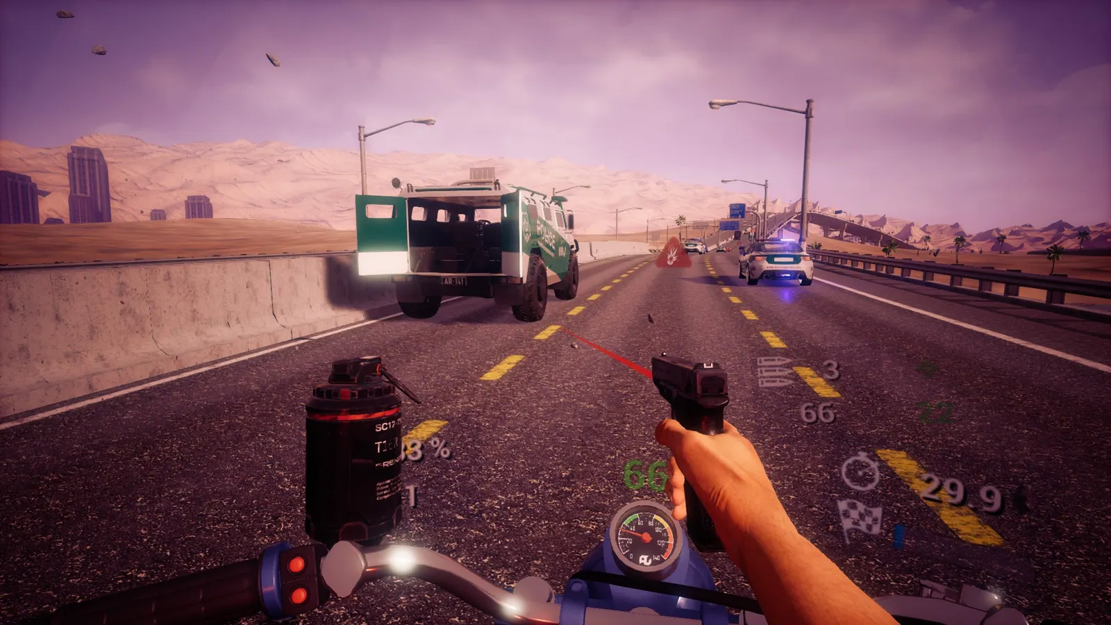Скриншот 2 игры Bike Rush