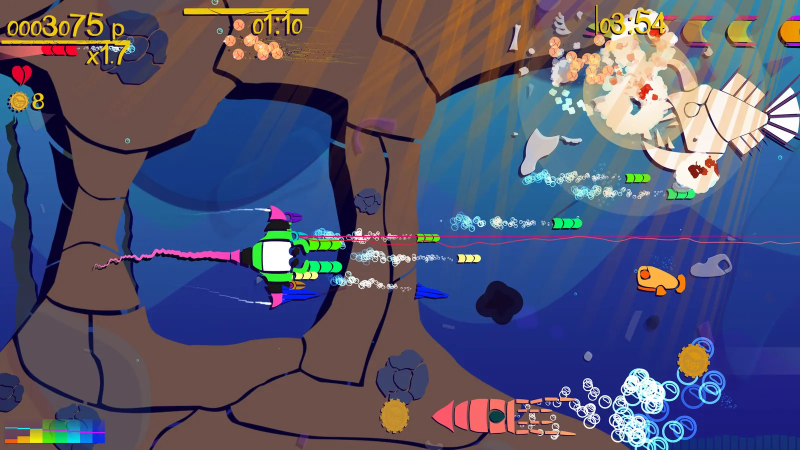 Скриншот 2 игры Bassline Sinker