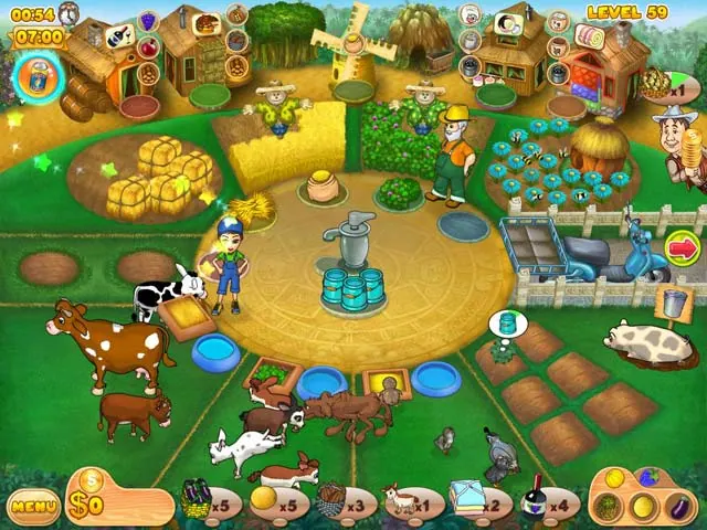 Скриншот 3 игры Farm Mania 2