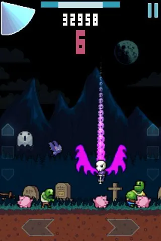 Скриншот 3 игры Skullpogo