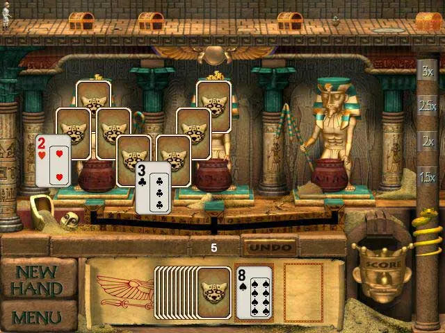 Скриншот 5 игры Tri-Peaks Solitaire To Go