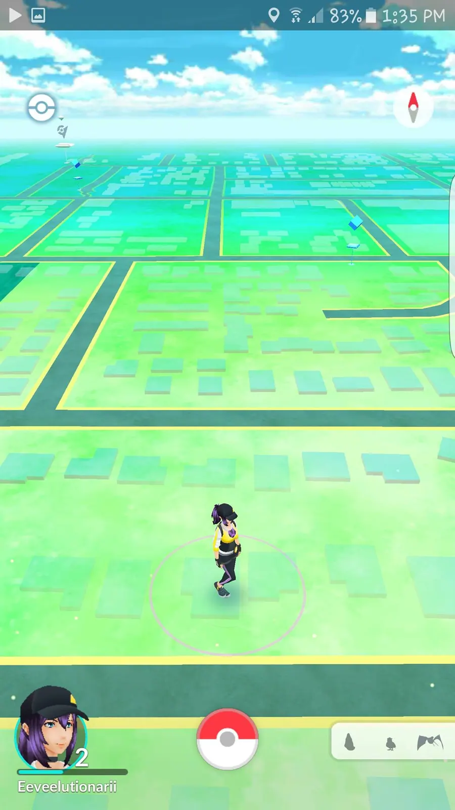 Скриншот 3 игры Pokemon Go